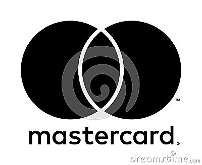 Editorial - Mastercard logo icon Editorial Stock Photo