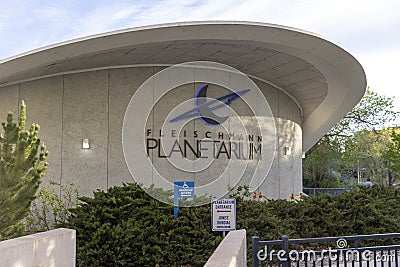 EDITORIAL Reno, NV - USA - May 6 2021: Fleischmann Atmospherium Planetarium Editorial Stock Photo