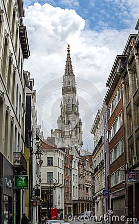Editorial: 16th April 2017: Brussels, Belgium. High resolution p Editorial Stock Photo