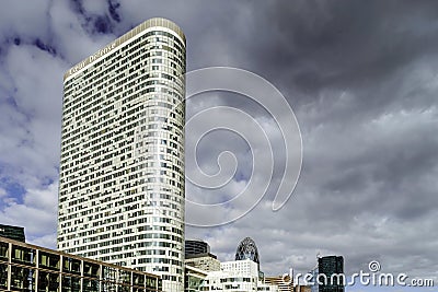 Editorial,14th May 2016: Paris, France. Defense skyscrappers vi Editorial Stock Photo