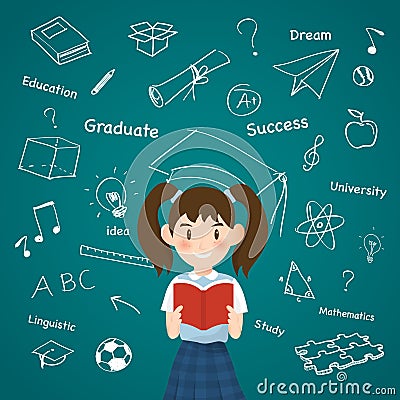 education-b 391 Vector Illustration