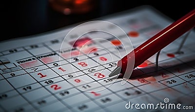 Education gambling luck variation and leisure activity opportunity generated by AI Stock Photo