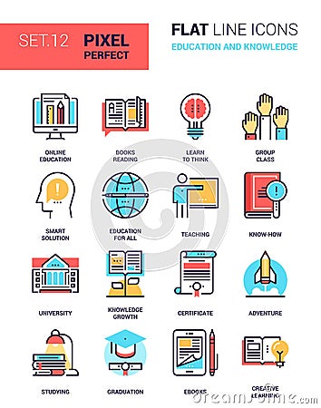 Education and Knowledge Vector Illustration