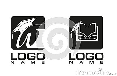 Education Logo template. Education Book Logo Sign Symbol Vector Illustration