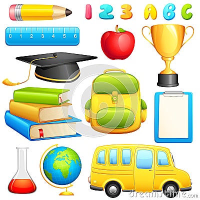 Education Object Vector Illustration