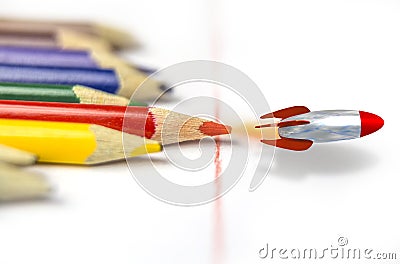 Education school competitive advantage Stock Photo