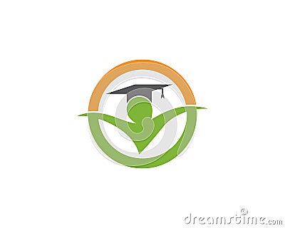 Education symbol illustration Vector Illustration