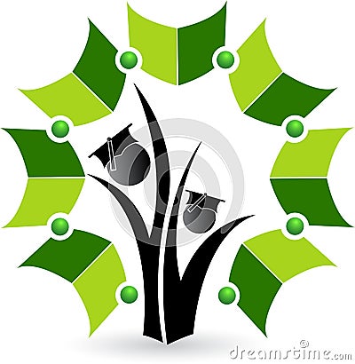 Education tree Vector Illustration