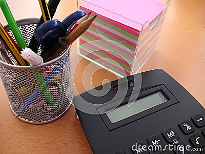 Educational objects Stock Photo