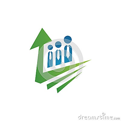 educational online training logo vector design concept Vector Illustration