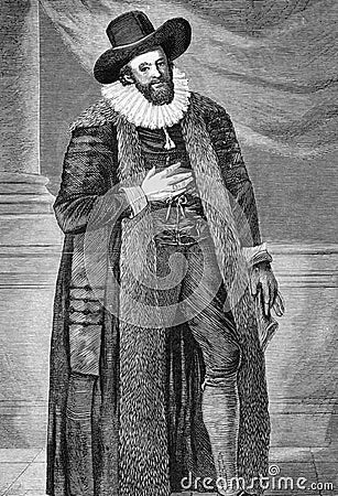 Edward Alleyn Editorial Stock Photo