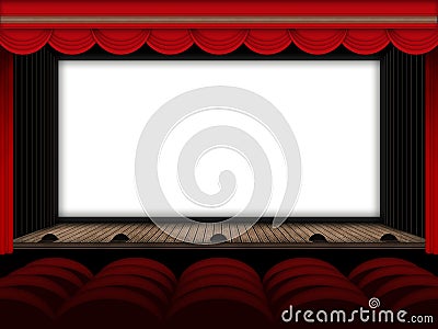 EDZR - cinema theatre Stock Photo