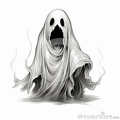 Eerie Ghostly Presence Horror Ghosts Stock Photo