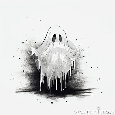 Eerie Ghostly Presence Horror Ghosts Stock Photo
