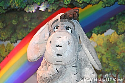 Eeyore from Winnie the Pooh Editorial Stock Photo
