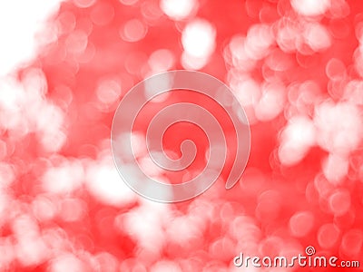 Effect red bokeh light background. concept red valentine Stock Photo
