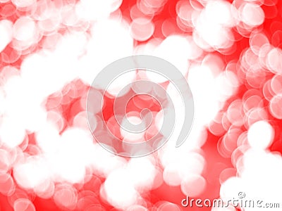 Effect red bokeh light background. concept red valentine Stock Photo