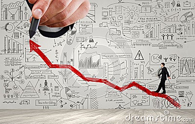 Effective marketing for growth Stock Photo