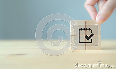 Effective time planning and management concept. Stock Photo