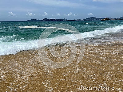 Effects of Hurricane Agatha in Acapulco Stock Photo