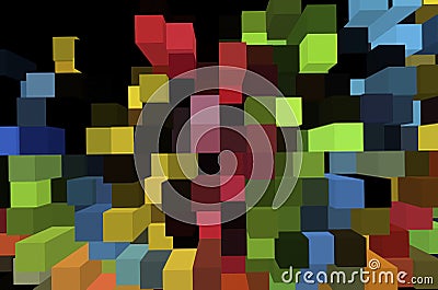 Effects shape of Abstract Backgrounds Stock Photo