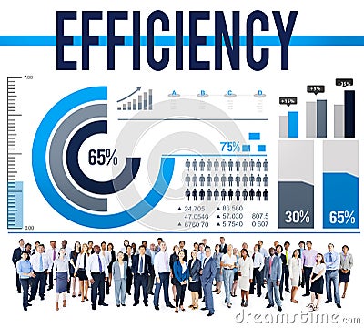 Efficiency Excellence Ability Accomplishment Success Concept Stock Photo