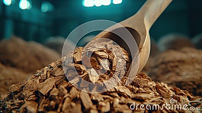 Efficient Manure Composting A Guide to Creating Eco-Friendly and Robust Garden Fertilizers Learn the concept of robust manure Stock Photo
