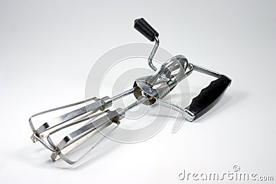 Egg Beater Stock Photo