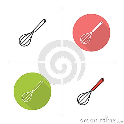 Egg beater icon Vector Illustration