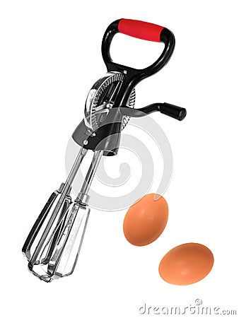 Egg Beaters Stock Photo