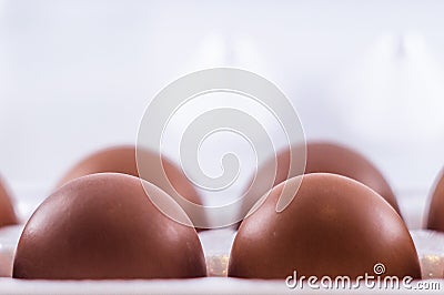 Egg packing Stock Photo