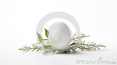 The egg symbolizes the growth of personal faith through a spiritual journey.AI Generated Stock Photo