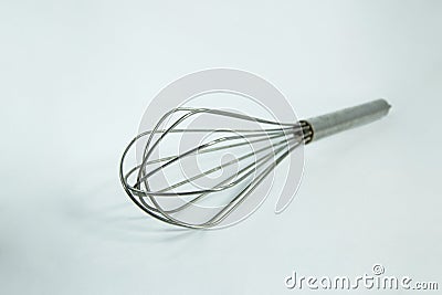Egg wire whisk kitchenware tool for cooked . mixed egg and ingredient Stock Photo