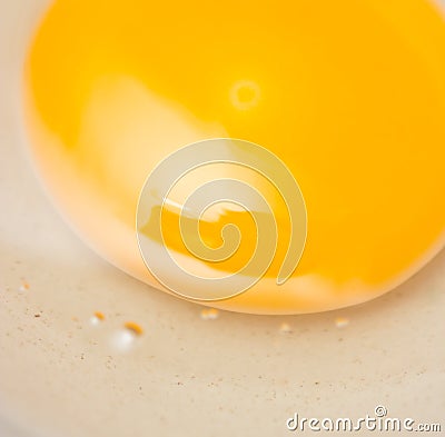 Egg yolk Stock Photo