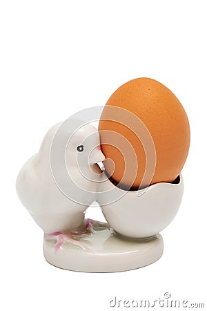 Eggcup Stock Photo