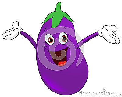 Eggplant Vector Illustration