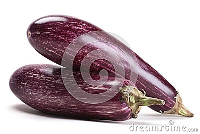 Eggplant purple Stock Photo
