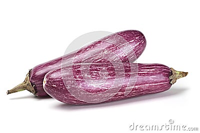 Eggplant purple Stock Photo