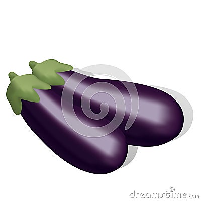 eggplant Vector Illustration