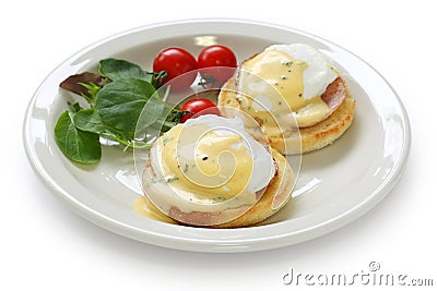 Eggs Benedict Stock Photo