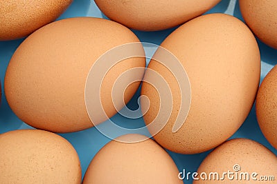 Eggs close-up Stock Photo