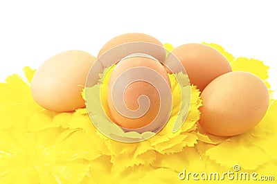 Eggs Easter symbol Stock Photo