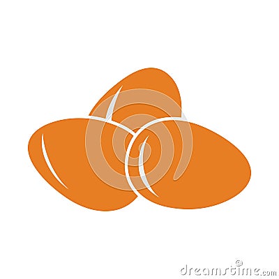 Eggs Icon Vector Illustration