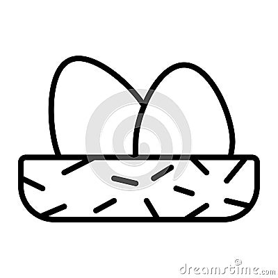 Eggs icon vector Stock Photo