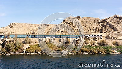 Egypt Nile cruise, a nice Stock Photo