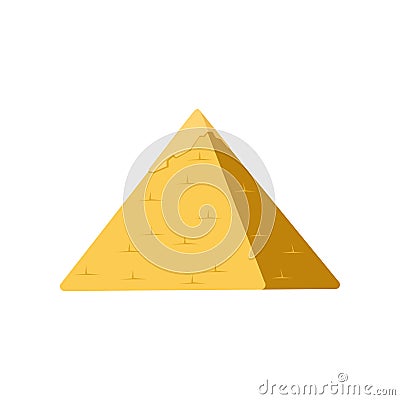 Egypt pyramid, symbol of ancient Egypt vector Illustration Vector Illustration