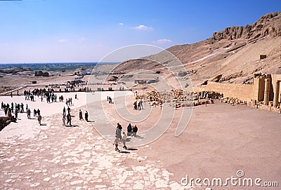 Egypt - valley of kings Editorial Stock Photo