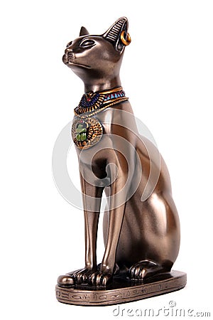 Egyptian cat (Bastet) Stock Photo