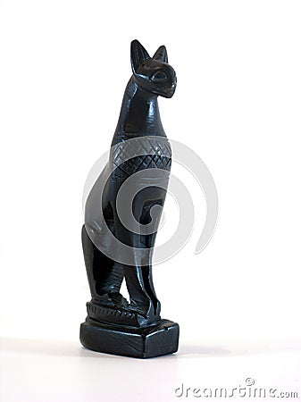 Egyptian cat goddess Bast Stock Photo