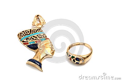 Egyptian jewels Stock Photo
